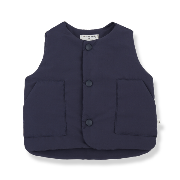 MAGNUS BB PADDED MICROFIBER padded vest - dark-blue