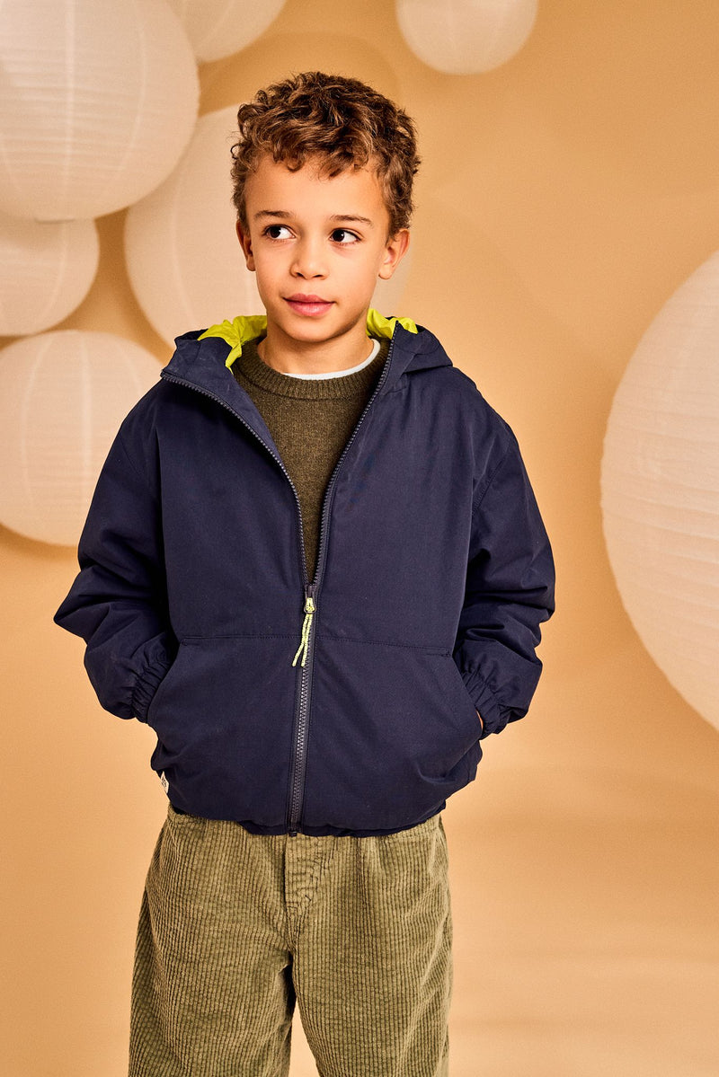 samuel rain jacket - 000799 - classic navy
