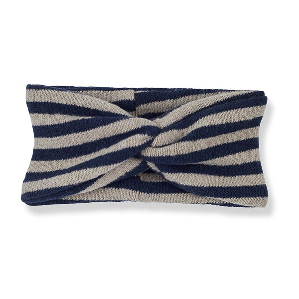 CHUS bandeau - navy-taupe