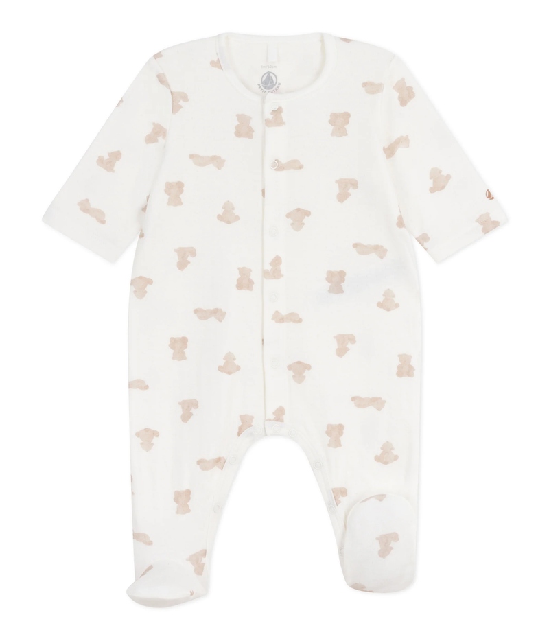 A0DRM Sleepsuit - Marshmallow/Brun