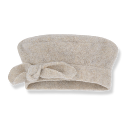 LISBETH RECYCLED WOOL beret - tortora