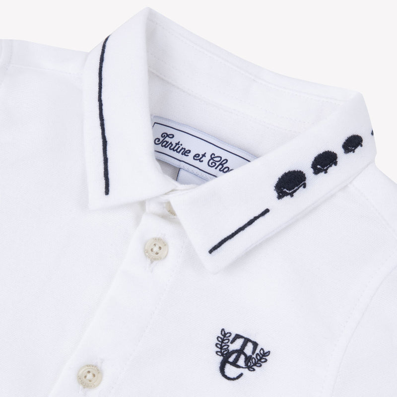 BABY CEREMONIE GARCON CHEMISE2 - Blanc (CB12011)