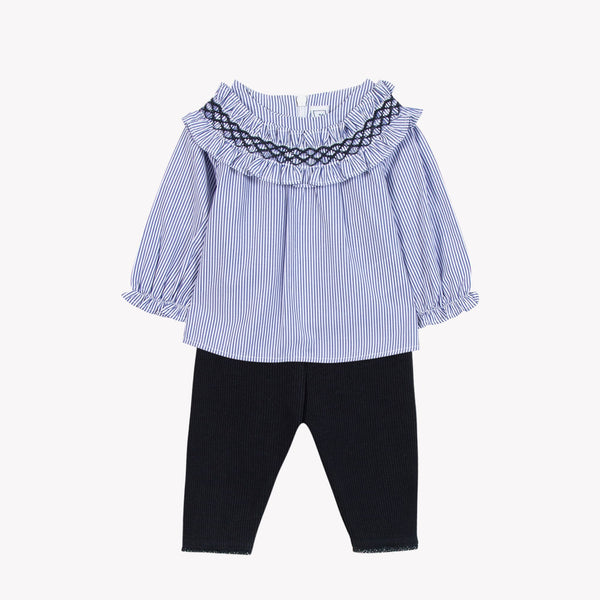 BABY MAISON DE CAMPAGNE ENSEMBLELONG13 - Chambray CB36021