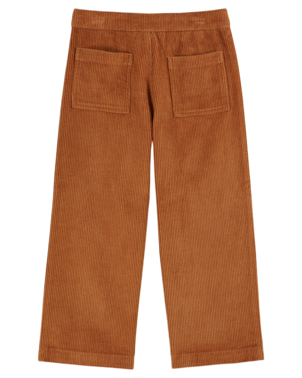 FLOWERS POCKETS TROUSERS AC087 - PECAN