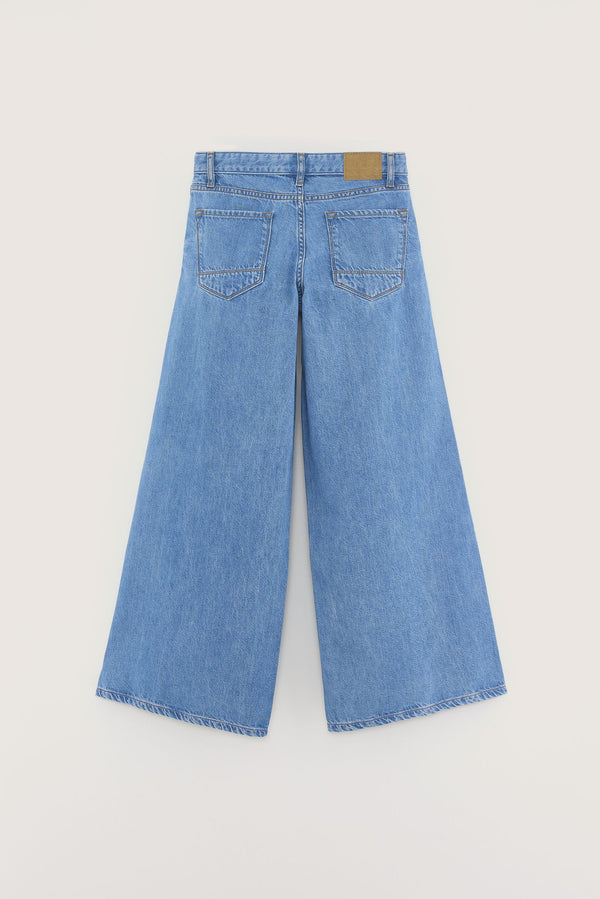 KAE D0498 JEANS - MD BLUE BLEACH