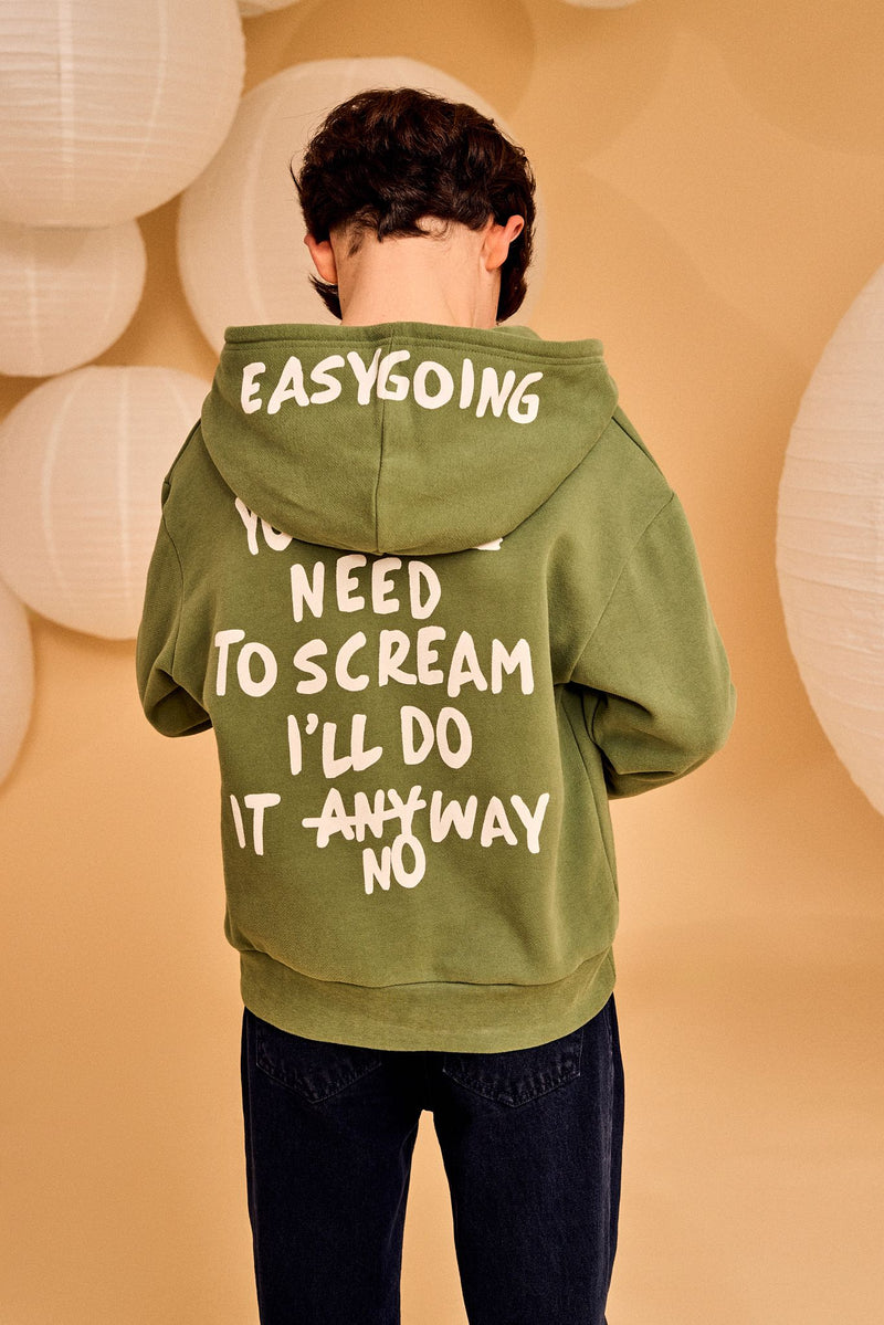 eldo sweater easygoing - 000494 - earth green