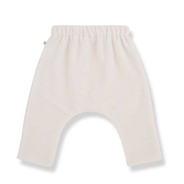SALVI BAMBOO POLAR pants - ecru