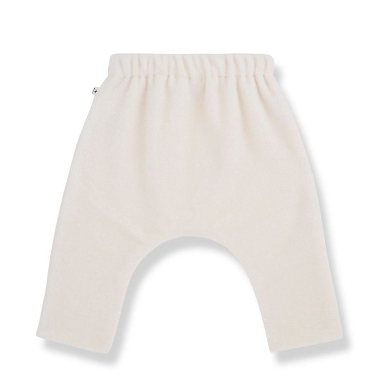 SALVI BAMBOO POLAR pants - ecru