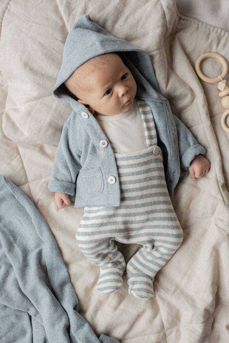 EDITH ORGANIC PLAIN JERSEY body - ecru