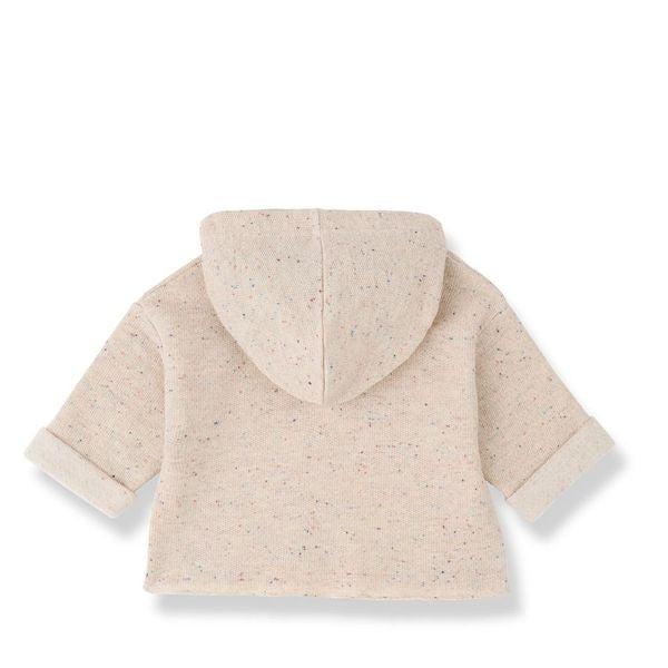 BERNARD BOTONATO FLEECE sweater - rice