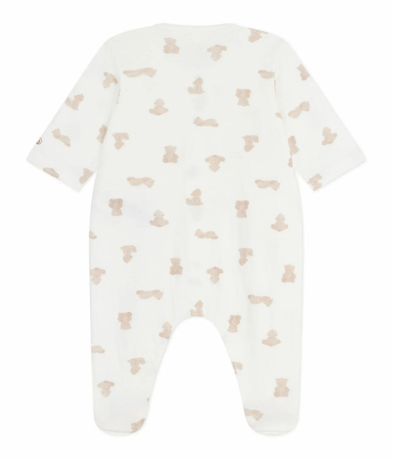 A0DRM Sleepsuit - Marshmallow/Brun