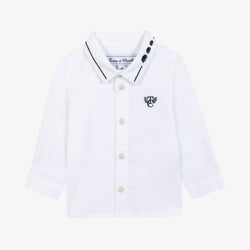BABY CEREMONIE GARCON CHEMISE2 - Blanc (CB12011)