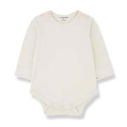 EDITH ORGANIC PLAIN JERSEY body - ecru