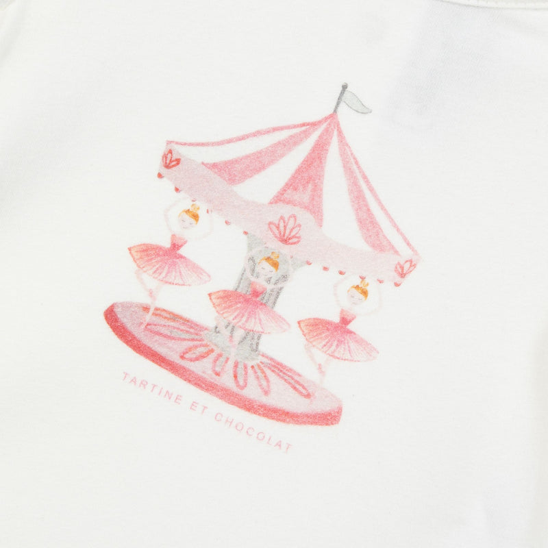 BABY PREPPY WINTER TEESHIRT1 - Praline CB10001
