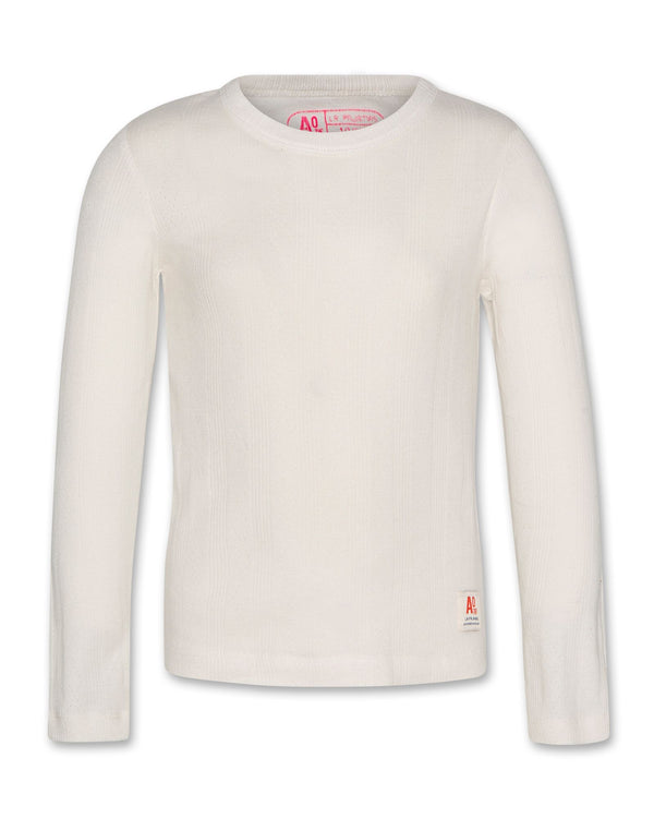 la pajama t-shirt l/s - 000100 - white