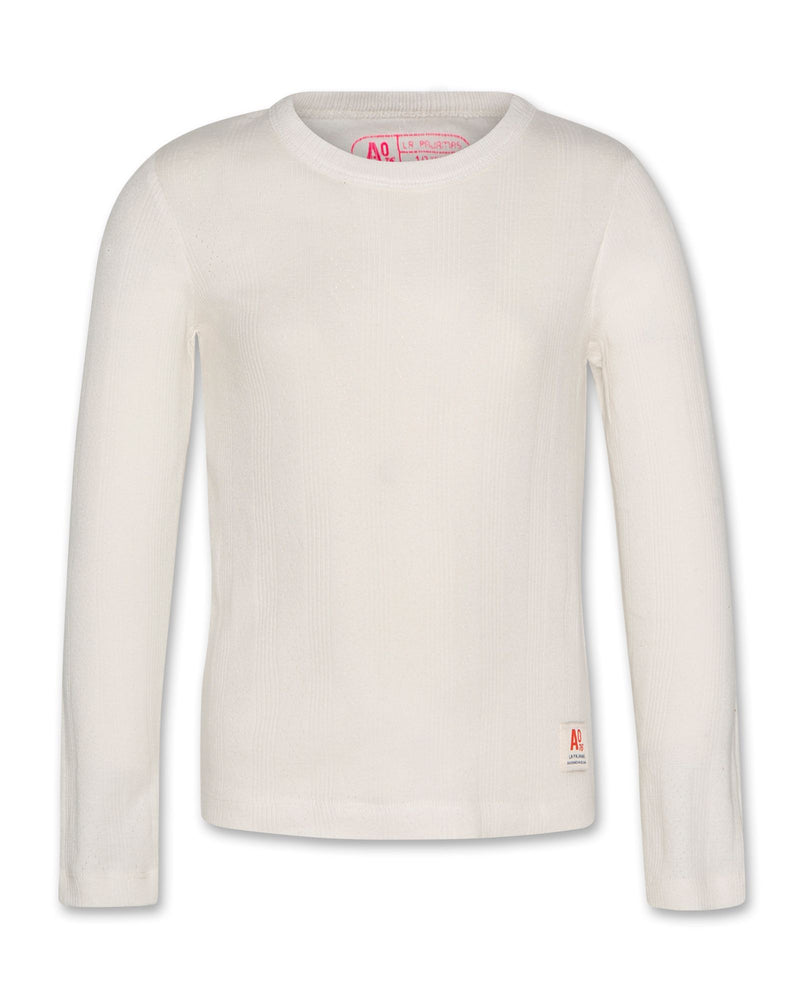 la pajama t-shirt l/s - 000100 - white