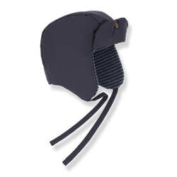 CLAUS BB PADDED MICROFIBER padded beanie - dark-blue