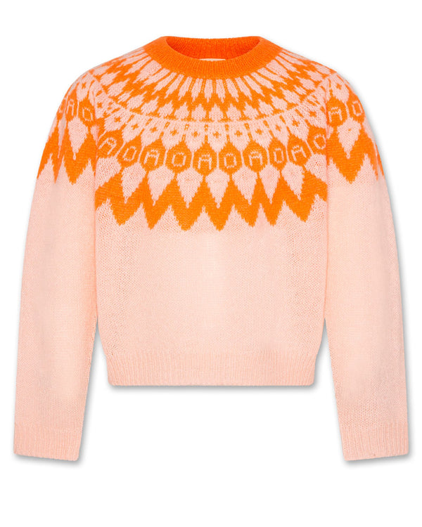 nam c-neck blend - fluo orange