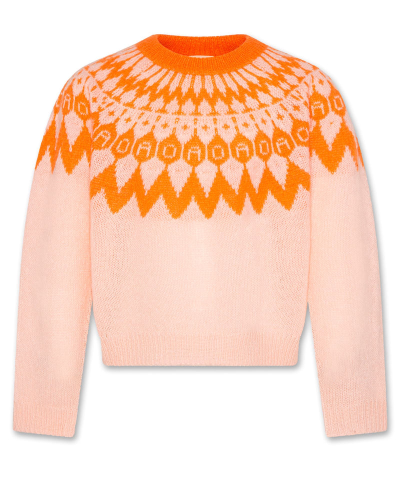 nam c-neck blend - fluo orange