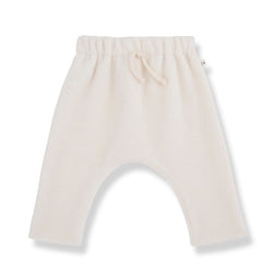SALVI BAMBOO POLAR pants - ecru