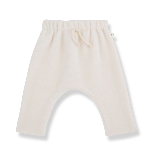 SALVI BAMBOO POLAR pants - ecru