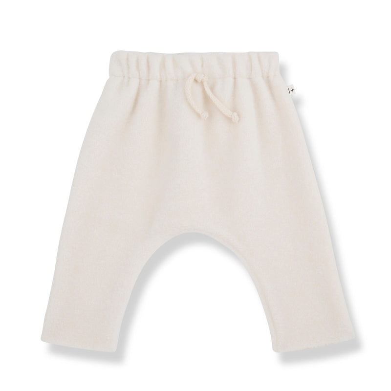 SALVI BAMBOO POLAR pants - ecru