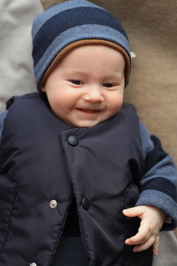 MAGNUS BB PADDED MICROFIBER padded vest - dark-blue