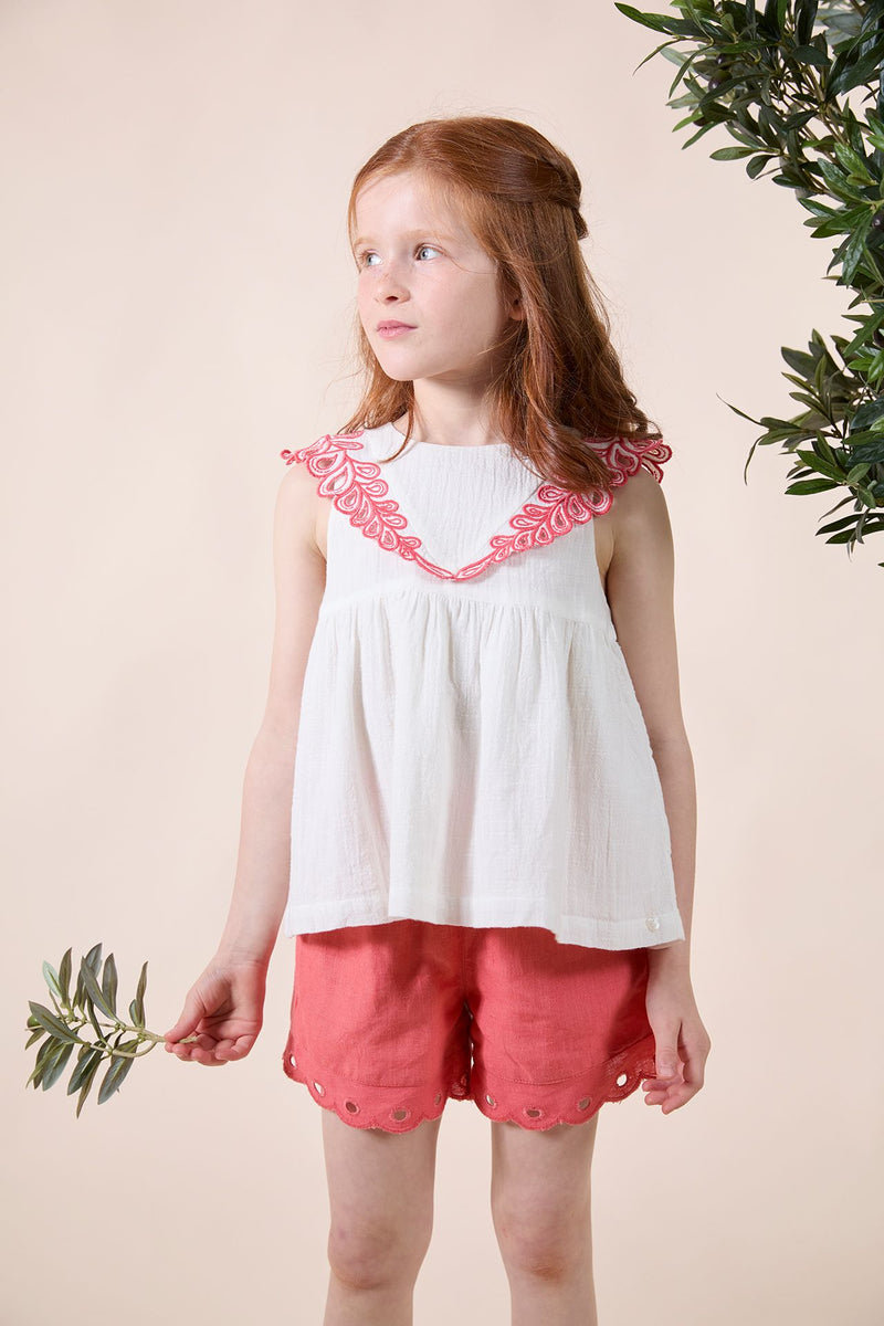 TRESOR D'ETE SHORTE - corail