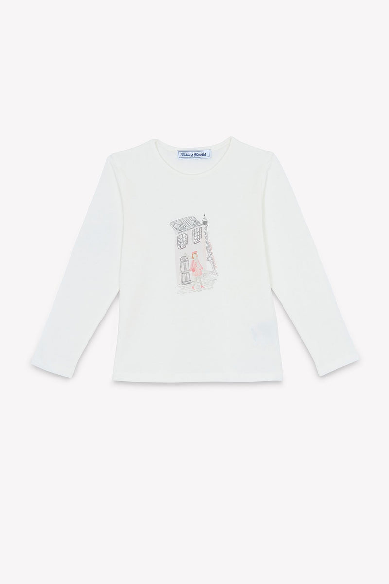 PREPPY WINTER TEE-SHIRT A - Praline (CB10002)