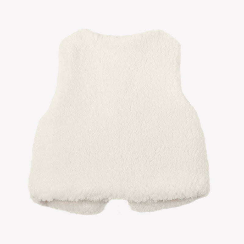 PREMIER TROUSSEAU MIXTE GILETFOURRURE1 - Nacre (CB16000)