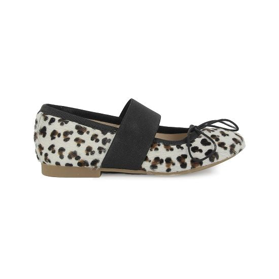 DORY ELAST LEOPARD SMALL - BLANCO