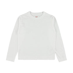 DONKY long sleeve tee shirt - 70 white