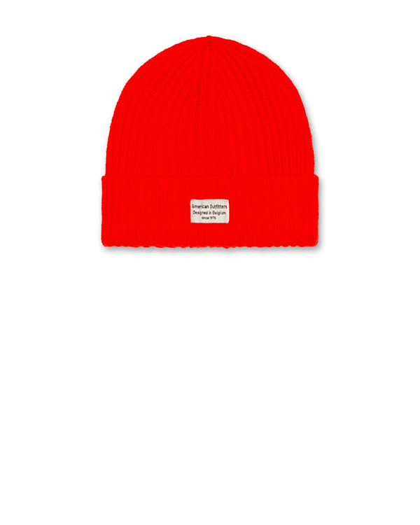 novo beanie - 000630 - fluo red