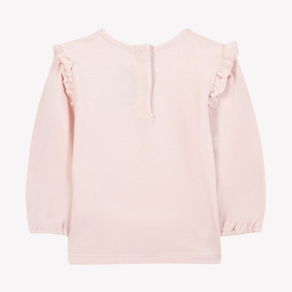 BABY PETITS TRESORS TEE-SHIRT 1 - Rose pâle CB10001