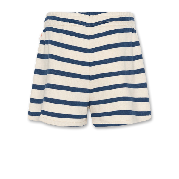 leni striped shorts - estate blue