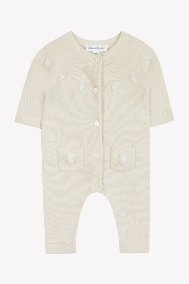 PREMIER TROUSSEAU MIXTE COMBILONGUE5 - Nacre (CB32010)