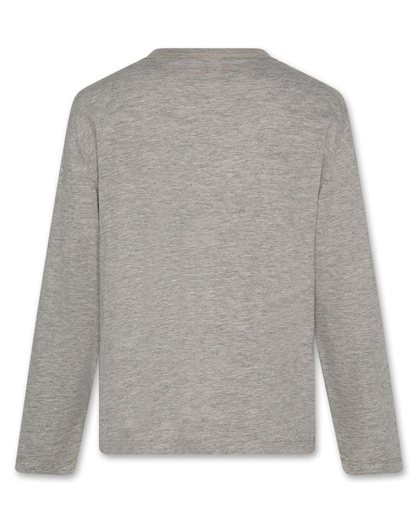 la pajama t-shirt l/s - 000985 - heather grey