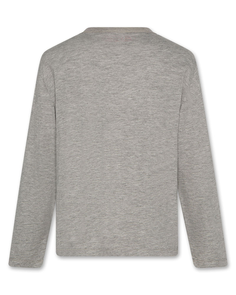la pajama t-shirt l/s - 000985 - heather grey