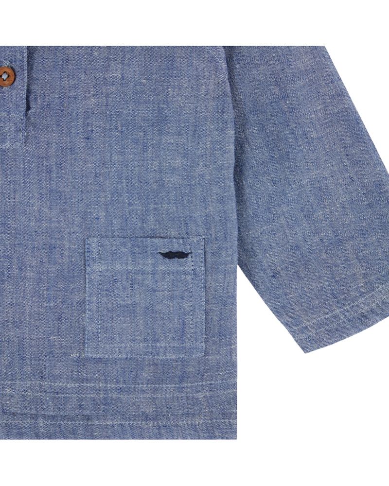 CHAMBRAY KURTA AC035 - CHAMBRAY