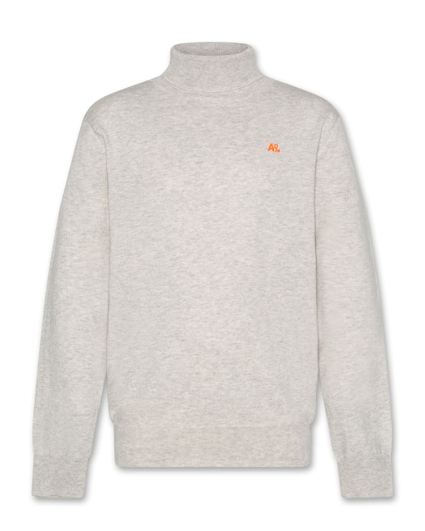 odin roll-neck - 000914 - light oxford