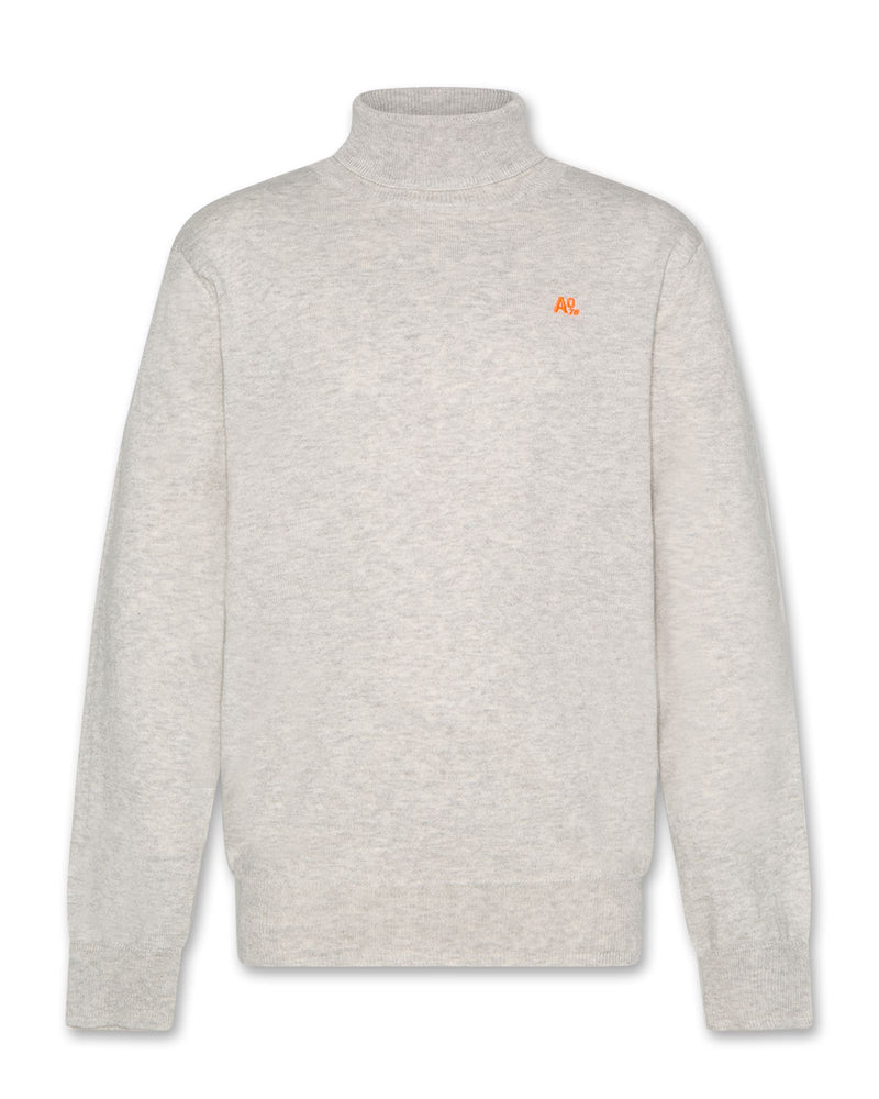 odin roll-neck - 000914 - light oxford