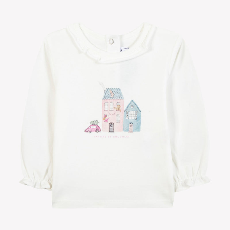BABY MAISON DE CAMPAGNE TEE-SHIRT 2 - Rhododendron CB10011