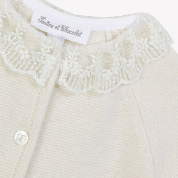 PREMIER TROUSSEAU FILLE COMBILONGUE7 - Nacre CB32060