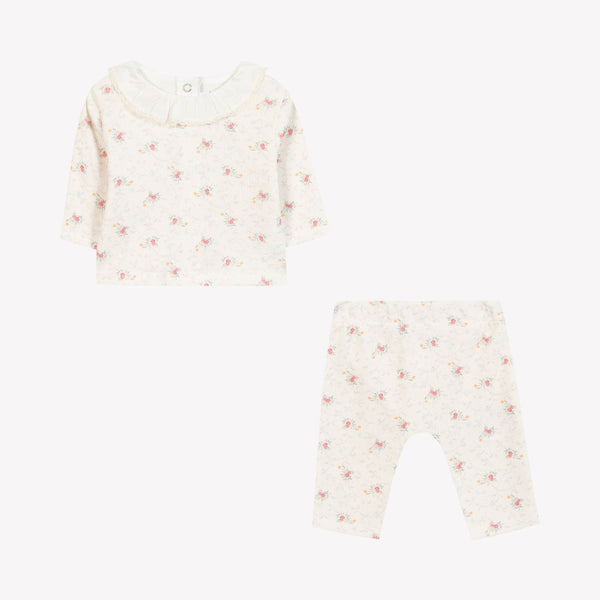 PREMIER TROUSSEAU FILLE ENSEMBLELONG11 - Nacre CB36100