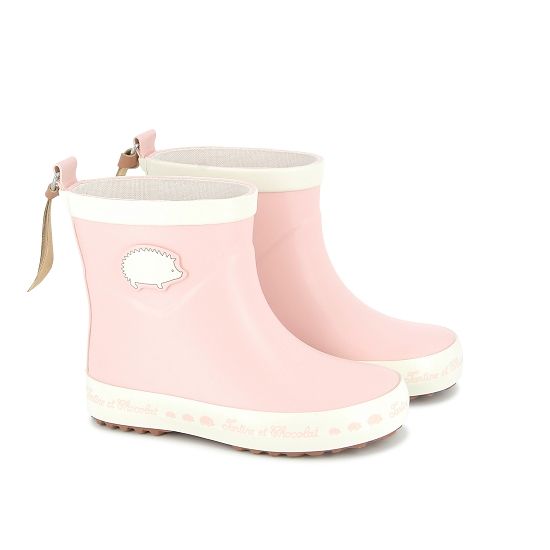 TC WELLY PATCH CAOUTCHOUC - PINK