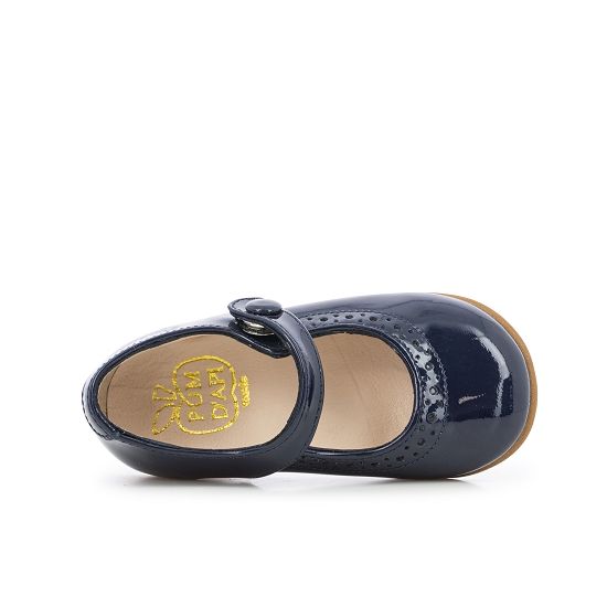 TETEL PERFOS VERNIS Mary-Janes - Navy Patent