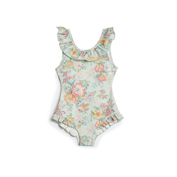 ANDREA BATHING SUIT - WATER JODHPUR FLOWER